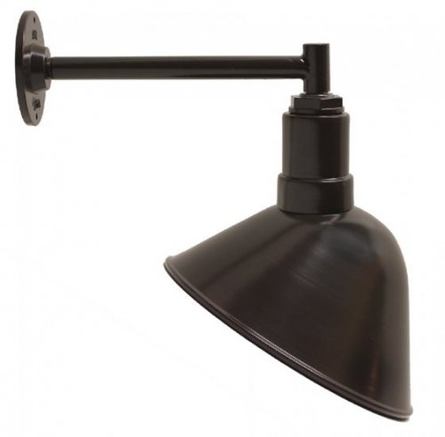 AGB111-AA9 Angled Reflector Sign Lighting Gooseneck RLM Kit Dk Bronze