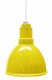 ACN001-0-AD8 Deep Bowl Dome 4FT White Cord Pendant RLM Incandescent Kit Yellow