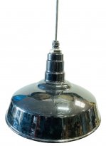 ACN001-1-AS16 Standard Dome 4FT Black Cord Pendant RLM Incandescent Kit Black