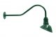 AGB101-AA7 Angled Reflector Sign Lighting Gooseneck RLM Kit Green