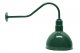 AGB101-AD10 Deep Bowl Dome Gooseneck RLM Incandescent Kit Green