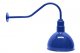 AGB101-AD10 Deep Bowl Dome Gooseneck RLM Incandescent Kit Blue
