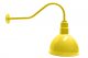 AGB101-AD12 Deep Bowl Dome Gooseneck RLM Incandescent Kit Yellow