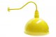 AGB101-AD20 Deep Bowl Dome Gooseneck RLM Incandescent Kit Yellow