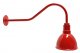 AGB101-AD8 Deep Bowl Dome Gooseneck RLM Incandescent Kit Red
