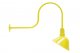 AGB102-AA11 Angled Reflector Sign Lighting Gooseneck RLM Incandescent Kit Yellow