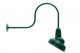 AGB102-AA11E Angled Reflector Sign Lighting Gooseneck RLM Incandescent Kit Green