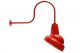 Angled Reflector Sign Lighting Gooseneck RLM Incandescent Kit Red