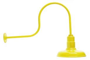 Classic Dome Gooseneck RLM Incandescent Kit Yellow