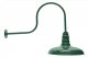 Classic Dome Gooseneck RLM Incandescent Kit Green