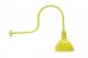 AGB102-AD10 Deep Bowl Dome Gooseneck RLM Incandescent Kit Yellow