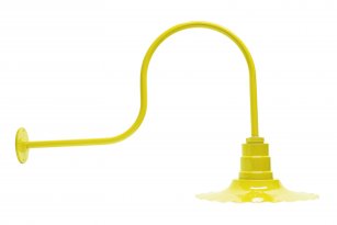 AGB102-AR14 Radial Wave Gooseneck RLM Incandescent Kit Yellow
