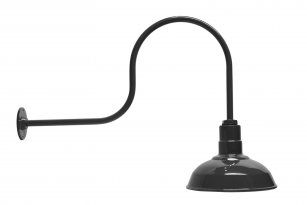 AGB102-AS12 Standard Dome Gooseneck RLM Kit Black