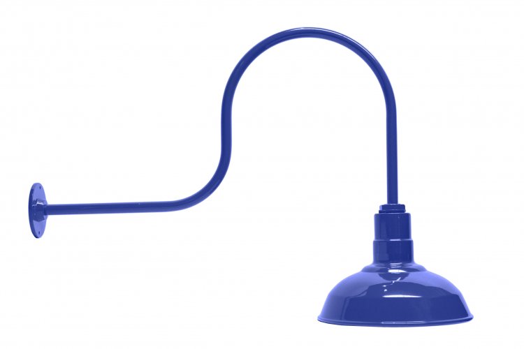 AGB102-AS12 Standard Dome Gooseneck RLM Kit Blue