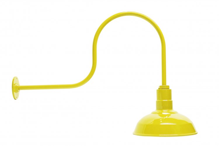 Standard Dome Gooseneck RLM Incandescent Kit Yellow