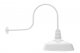 Standard Dome Gooseneck RLM Incandescent Kit White