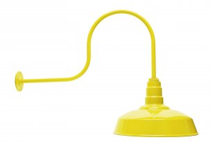 Standard Dome Gooseneck RLM Incandescent Kit Yellow