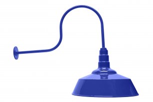 Standard Dome Gooseneck RLM Incandescent Kit Blue