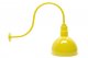 AGB103-AD12 Deep Bowl Dome Gooseneck RLM Incandescent Kit Yellow