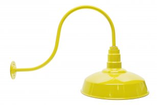 Standard Dome Gooseneck RLM Incandescent Kit Yellow