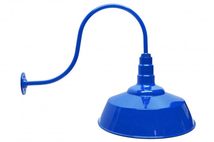 Standard Dome Gooseneck RLM Incandescent Kit Blue