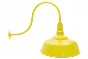 Standard Dome Gooseneck RLM Incandescent Kit Yellow