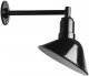 AGB111-AA9 Angled Reflector Sign Lighting Gooseneck RLM Kit Black