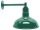 AGB111-AS12 Standard Dome Gooseneck RLM Incandescent Kit Green