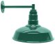 AGB111-AS14 Standard Dome Gooseneck RLM Incandescent Kit Green