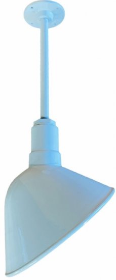 APP12-AA11 Angled Reflector Sign Lighting Rigid Stem RLM Incandescent Kit White
