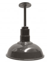 APP12-AS12 Standard Dome Rigid Stem RLM Incandescent Kit Dk Bronze