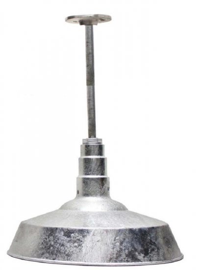 APP12-AS18 Standard Dome Rigid Stem RLM Incandescent Kit Galvanized