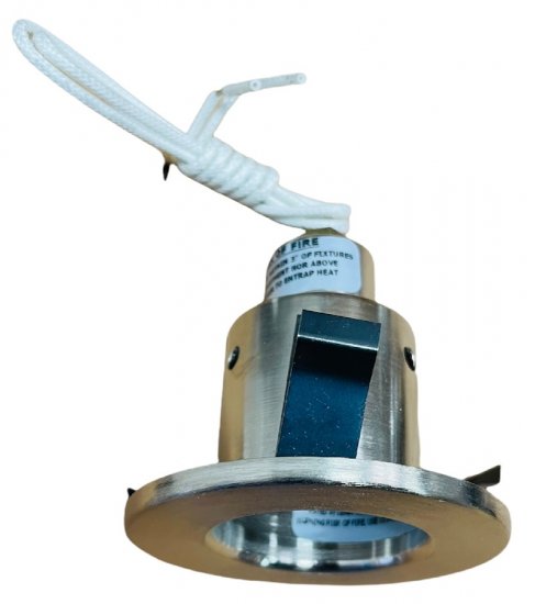ARLV2500-LED Low Voltage 2-3/4" inch Recessed Trim 2 Watt LED MR11 No Housing Required S Aliuminum