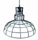 AS12G-BLACK Industrial 12" RLM Barn Cage Pendant Light WIREGURD Vintage Design Industrial