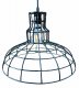 AS14G-BLACK Industrial 14" RLM Barn Cage Pendant Light WIREGURD Vintage Design Industrial