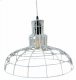 AS16G-WHITE Industrial 16" RLM Barn Cage Pendant Light WIREGURD Vintage Design Industrial