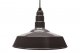 Standard Dome 4FT Black Cord Pendant RLM Incandescent Kit Dk Bronze