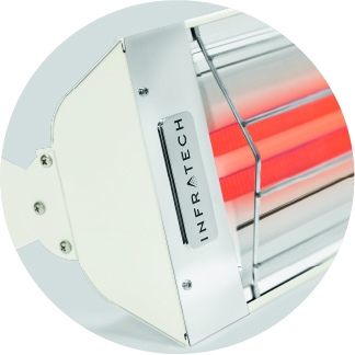 Infratech-WD-3000-Patio-Heater 1500-3000W WD series dual element heaters - White